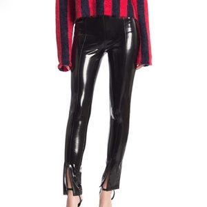 Blanknyc faux patent leather jeggings